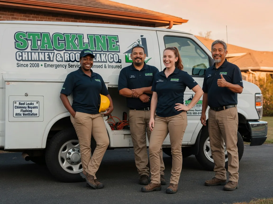 Chimney flashing repair company in Effingham, IL